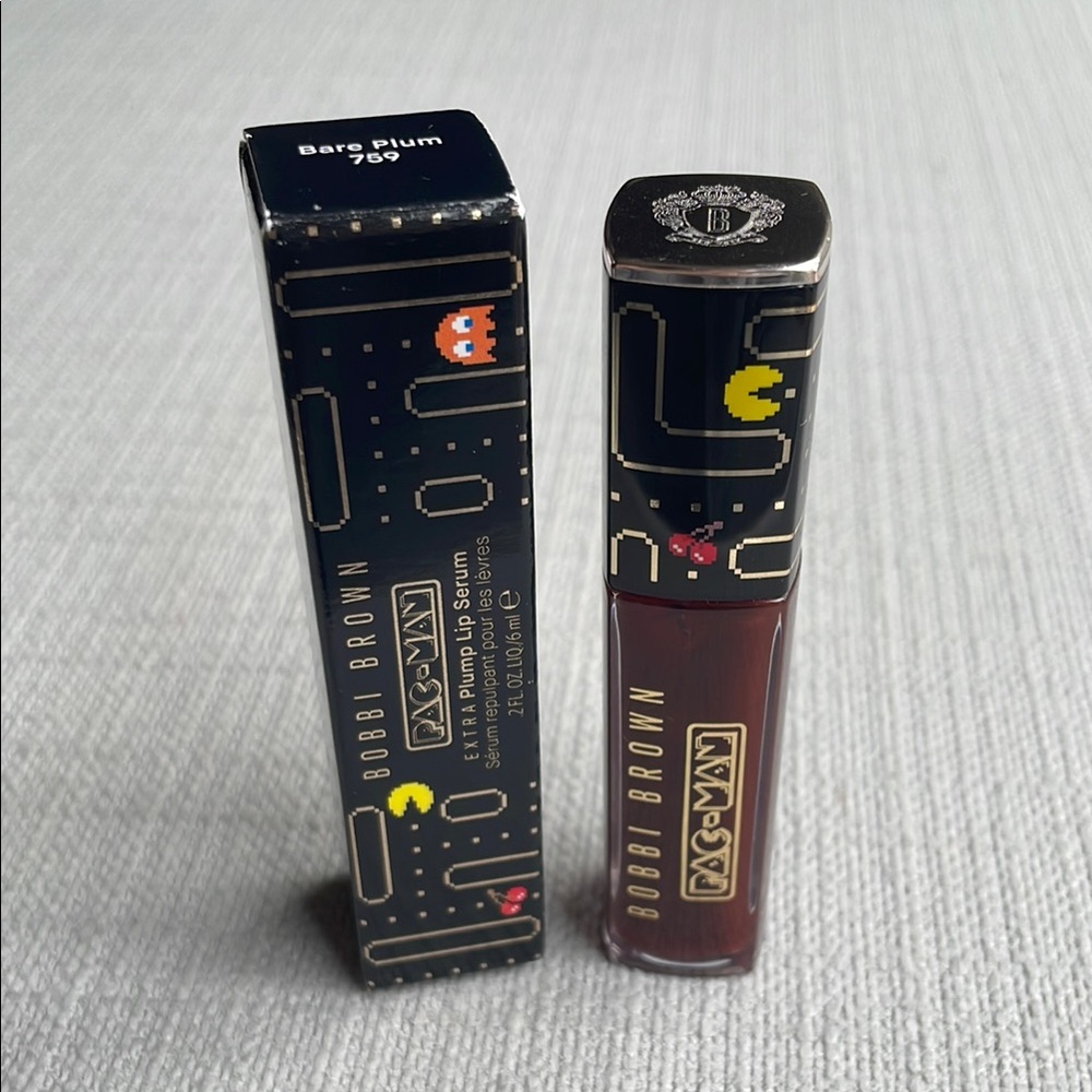 Bobbi Brown Pac-Man collection extra plump Lip serum in Bare Plum 759